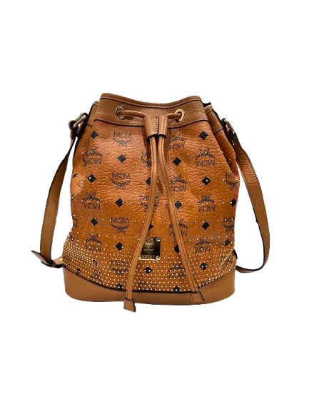 MCM Visetos Bucket Bag