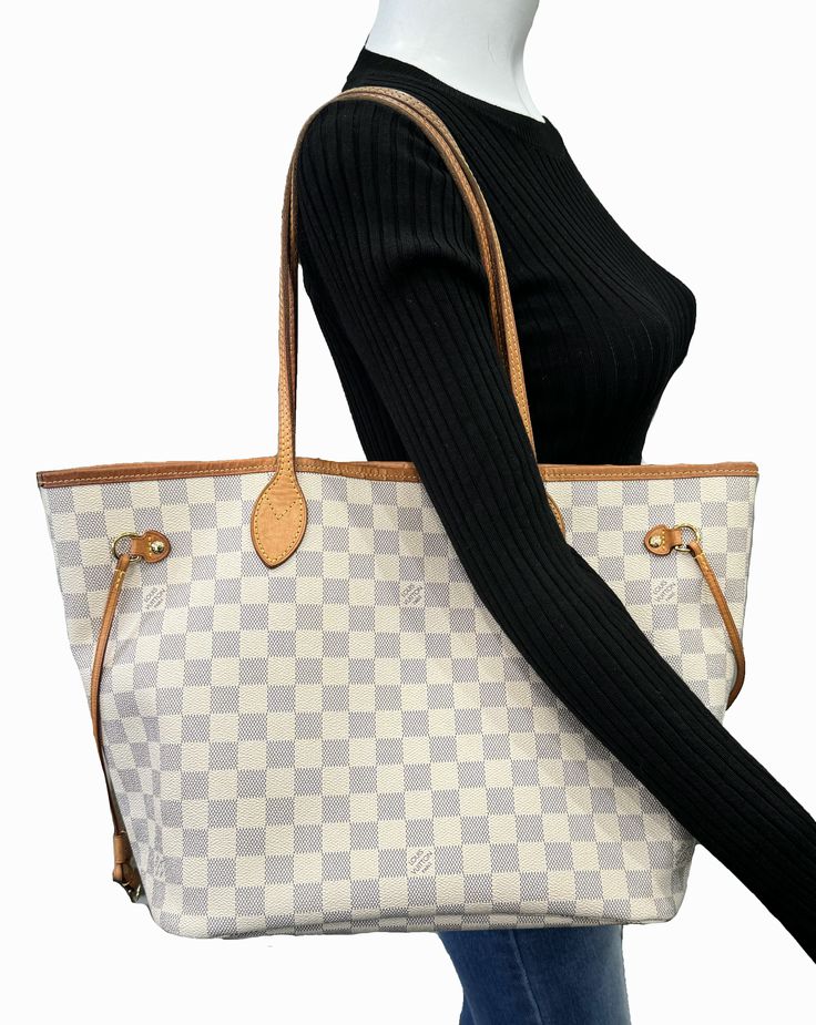 Louis Vuitton Damier Azur Neverfull MM