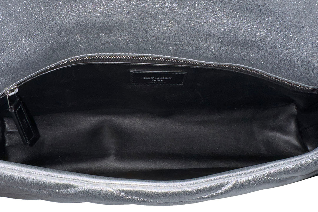 Saint Laurent Sade Puffer Large Clutch