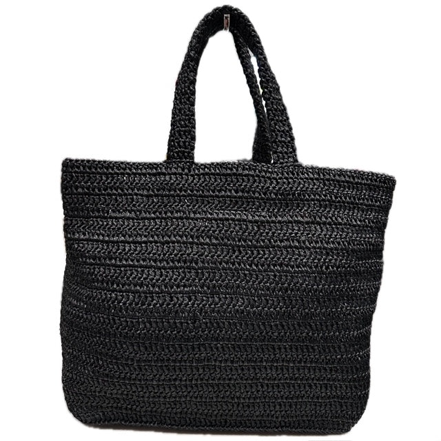 Saint Laurent Raffia Rive Gauche Tote