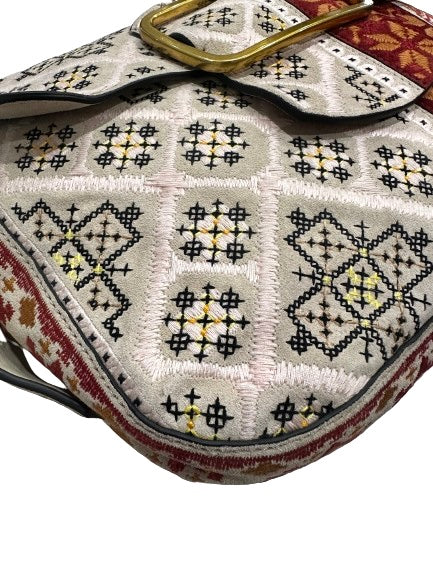 Tory Burch Tapestry Sawyer Handbag