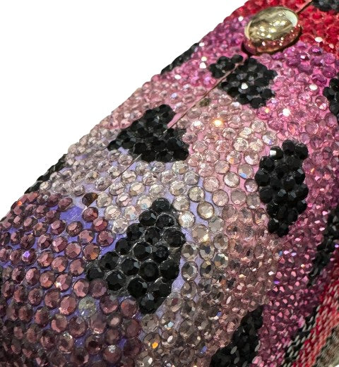 Judith Leiber Rainbow Animal Swarovski Crystal Clutch