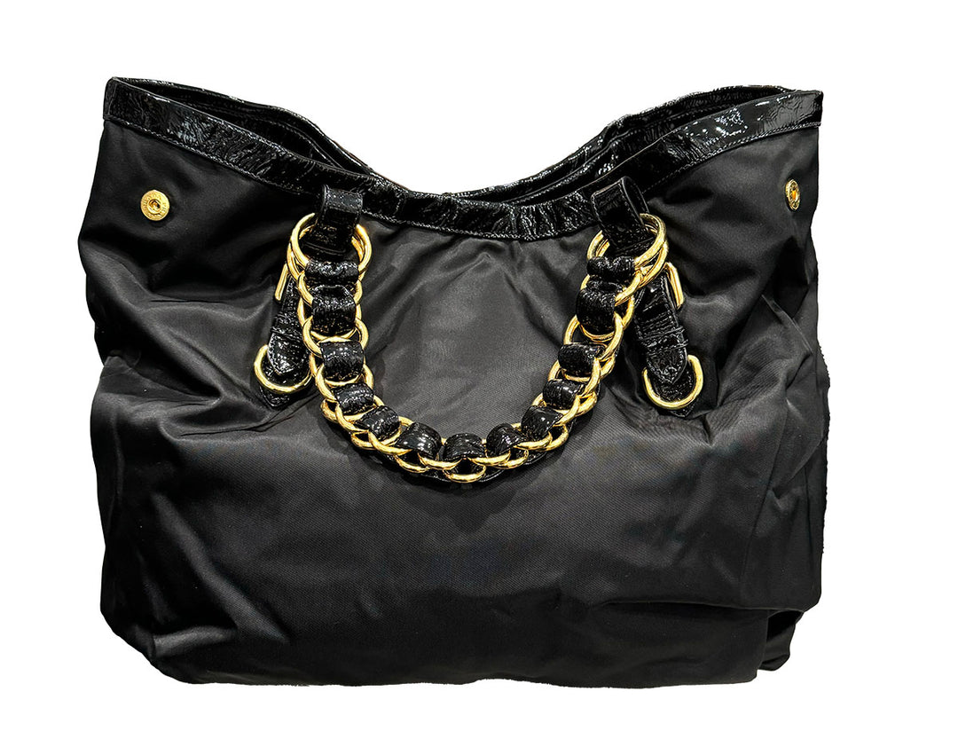 Prada Nylon Chain Shoulder Bag