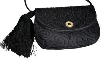 Judith Leiber Silk Passementerie Small Bag