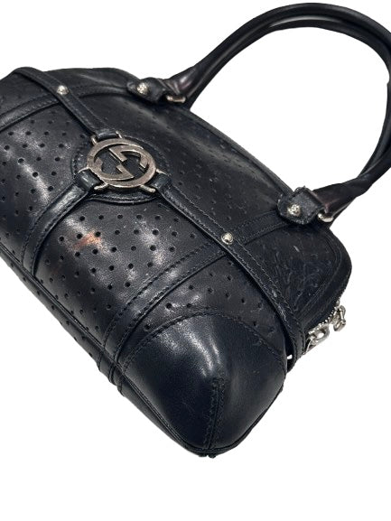 Gucci Reins Perforated Shoulder Bag