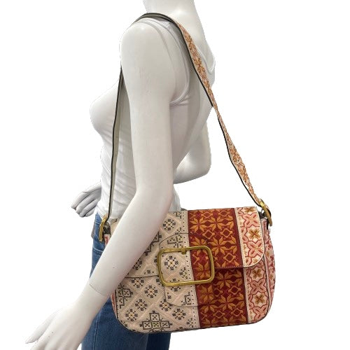 Tory Burch Tapestry Sawyer Handbag