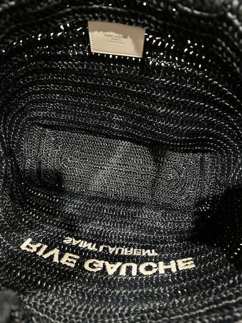 Saint Laurent Raffia Rive Gauche Tote