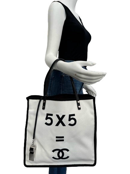 Chanel 5x5=CC Dynamic Canvas Tote