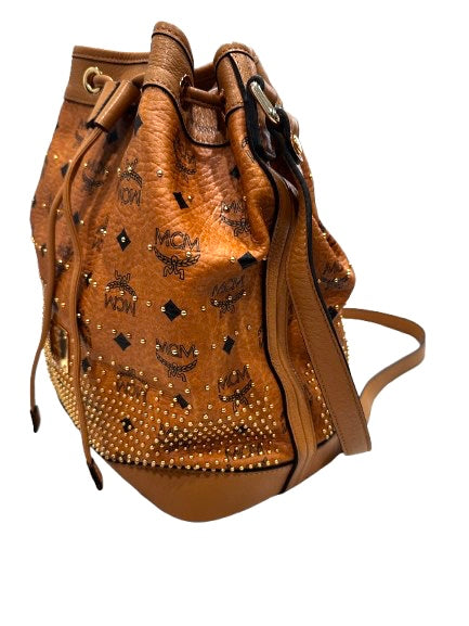 MCM Visetos Bucket Bag