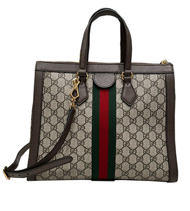 Gucci GG Ophidia Medium Top Handle Bag