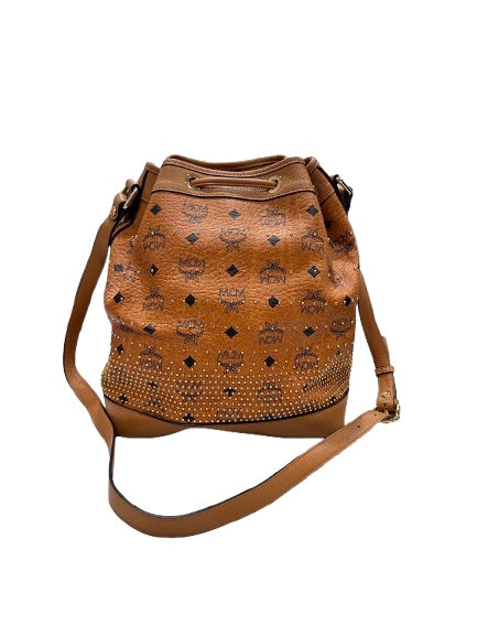 MCM Visetos Bucket Bag